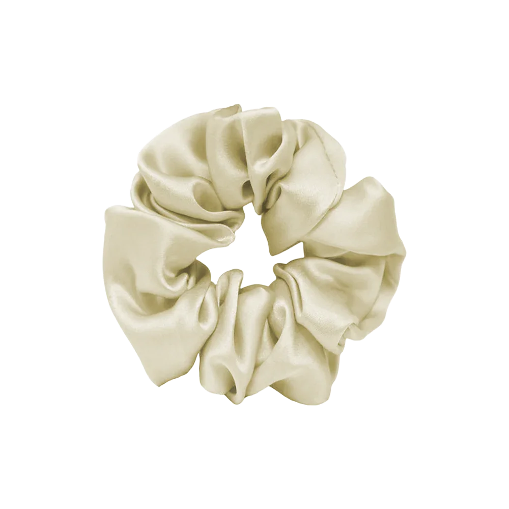 Silk Scrunchie M # 18