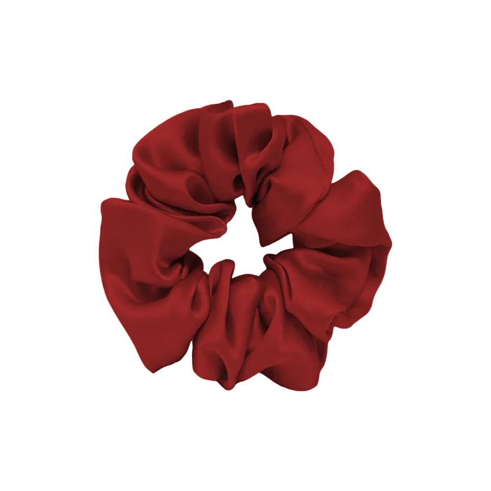Silk Scrunchie M # 25