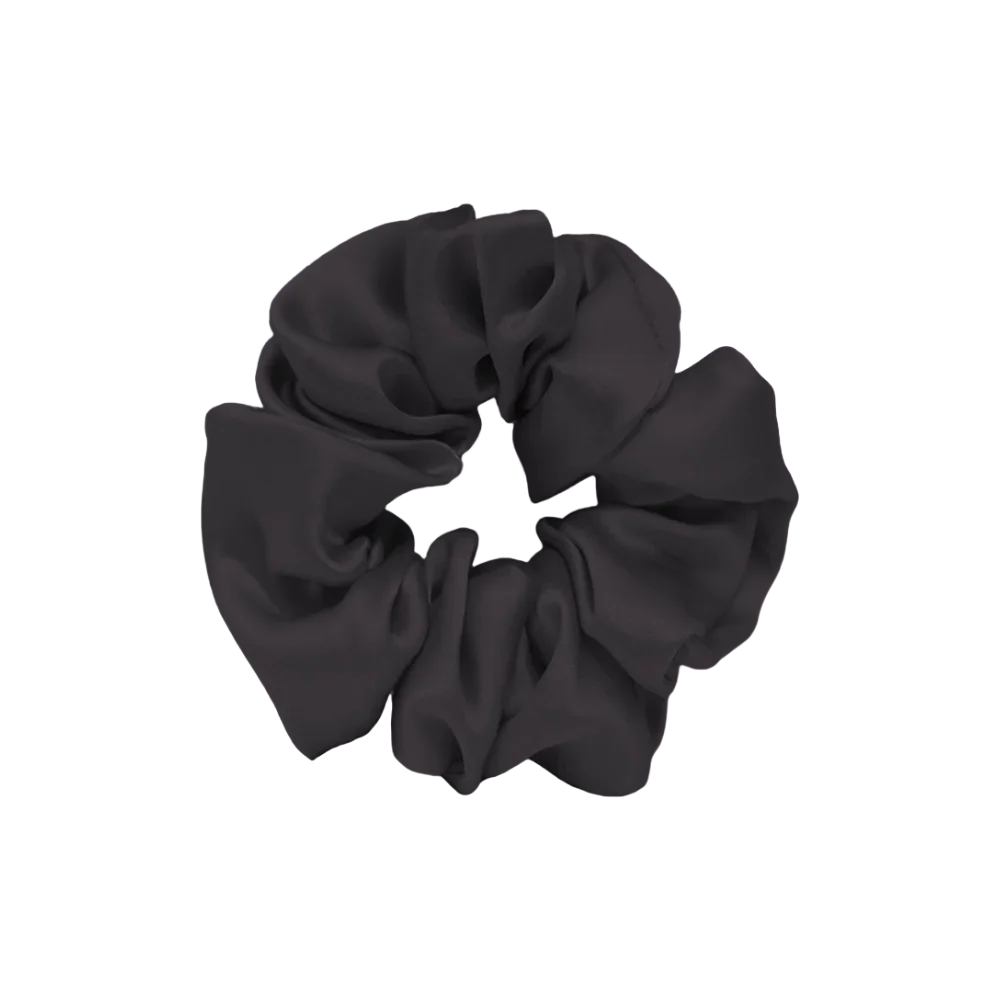 Silk Scrunchie M # 28