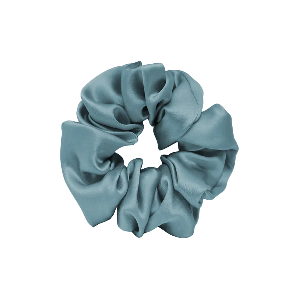 Silk Scrunchie M # 34