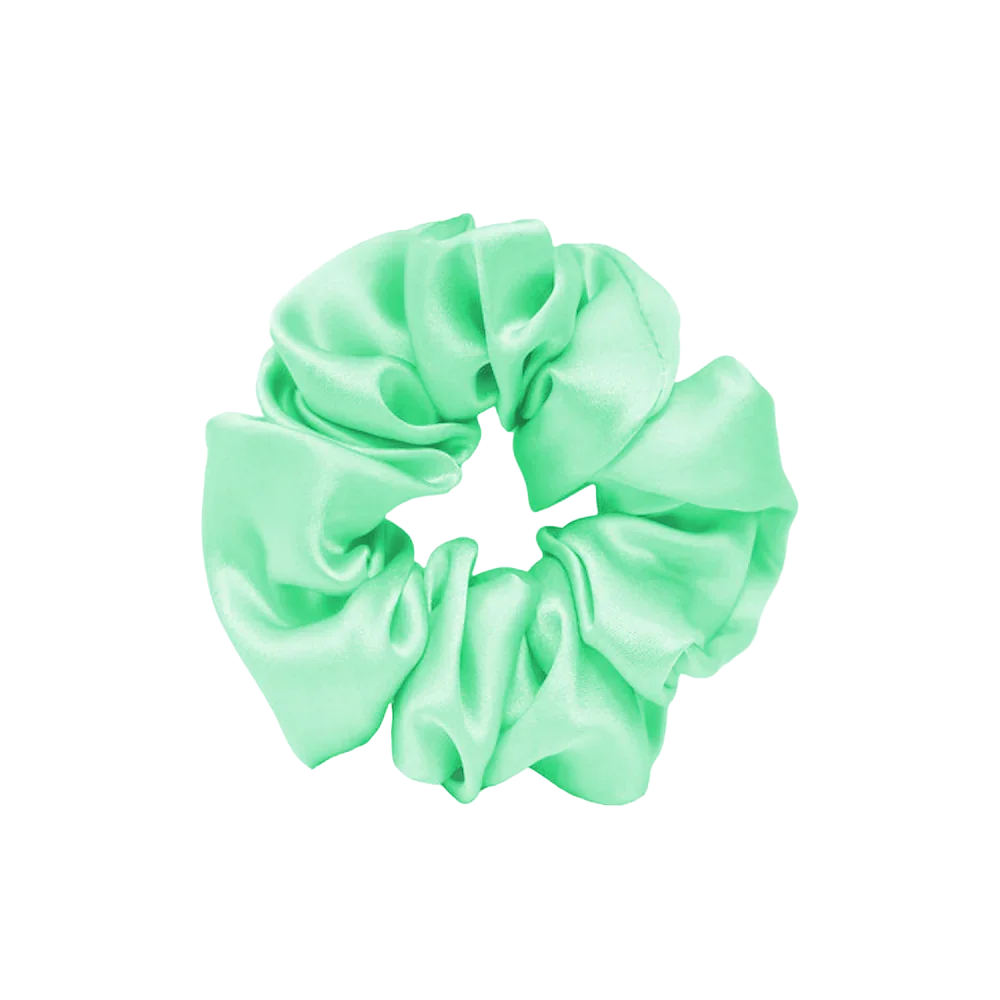 Silk Scrunchie M # 35