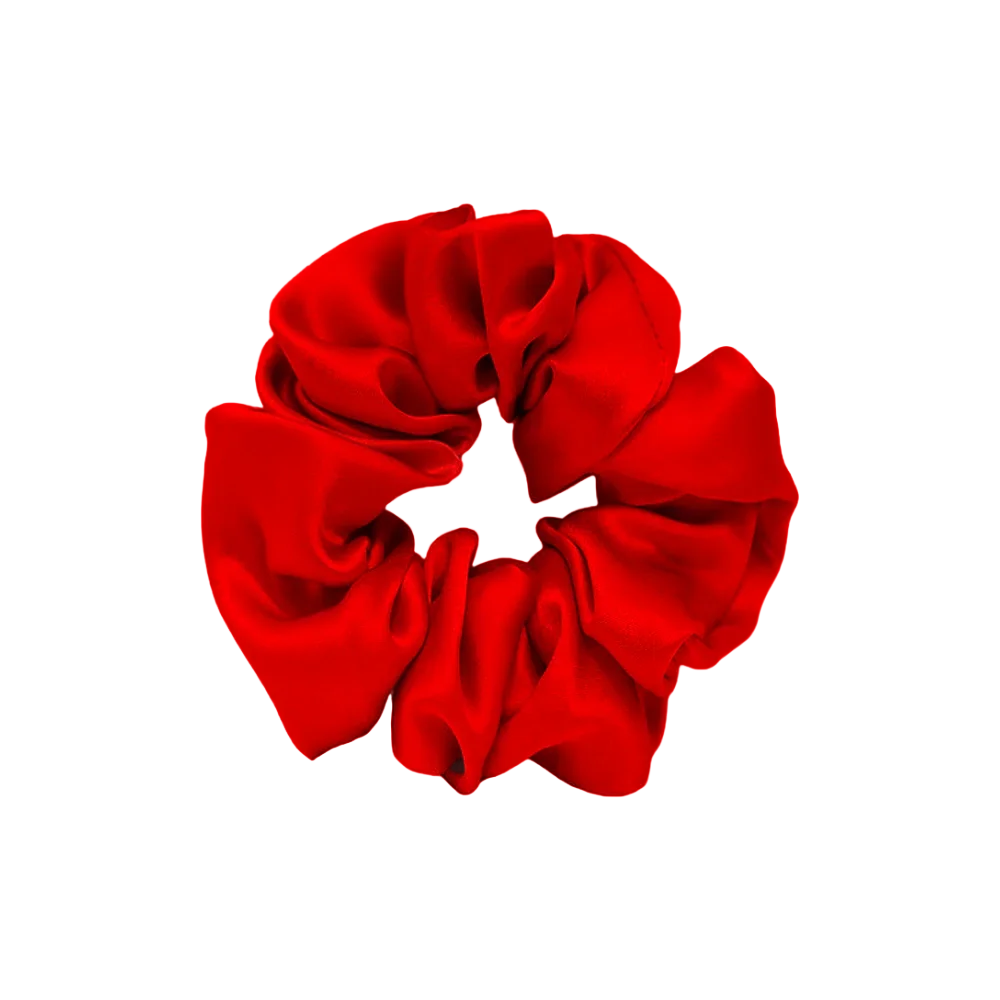 Silk Scrunchie M # 08