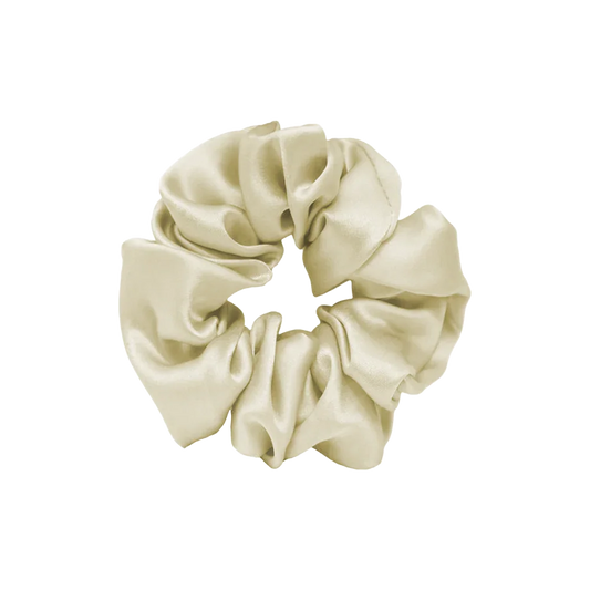 Silk Scrunchie M # 18