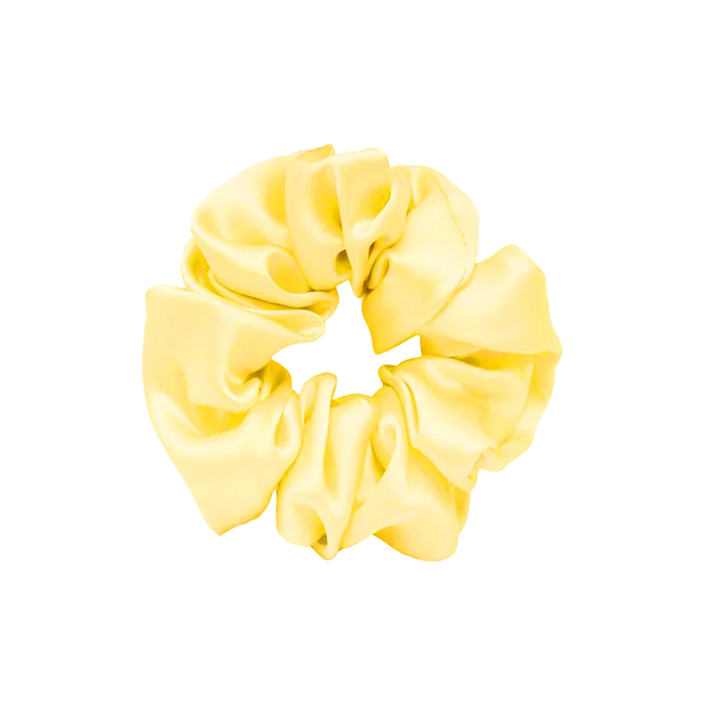 Silk Scrunchie M # 02