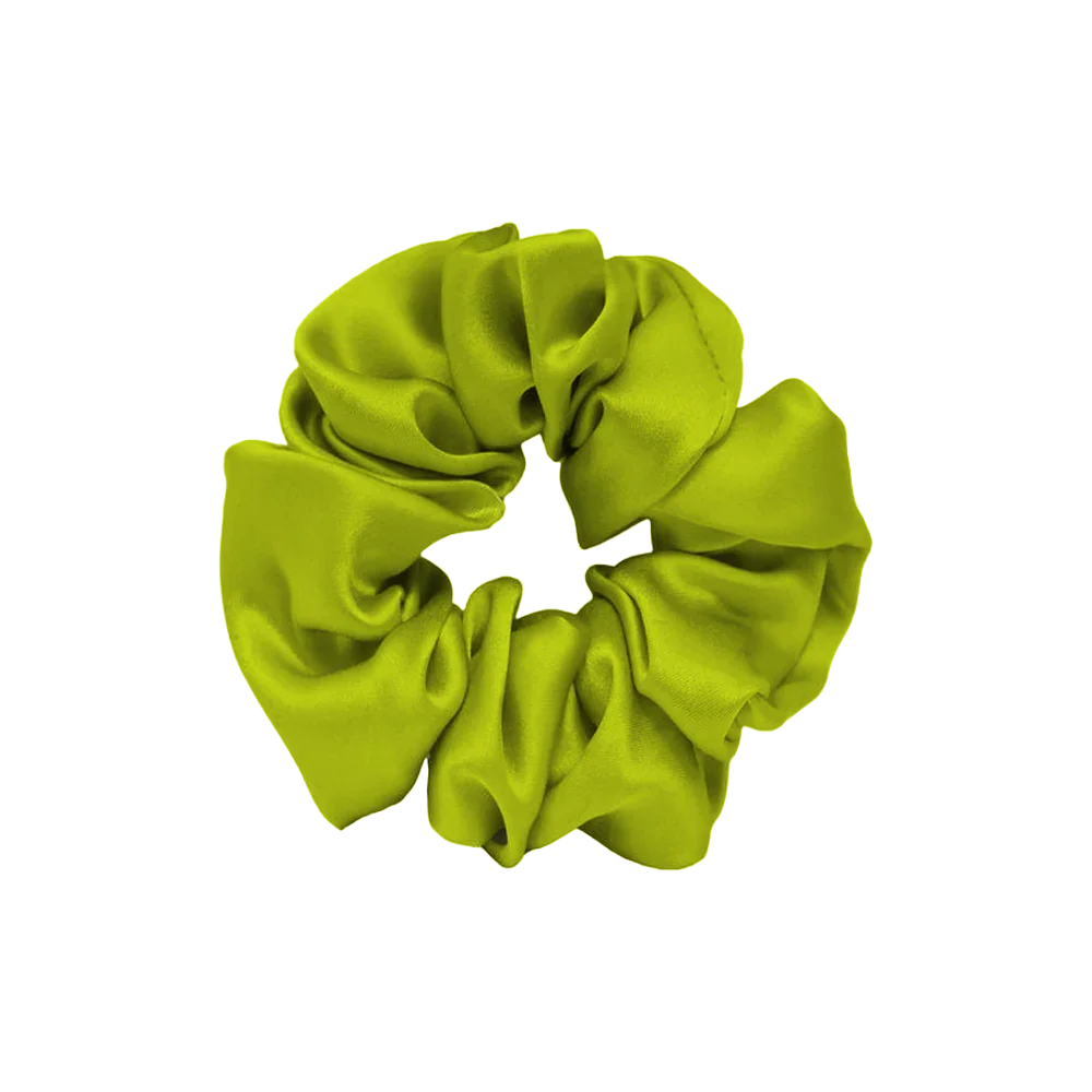 Silk Scrunchie M # 24