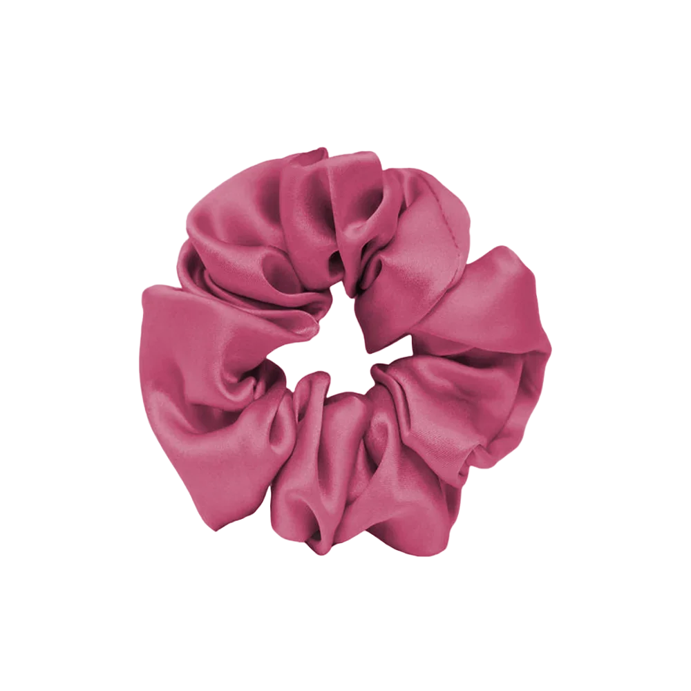 Silk Scrunchie M # 36