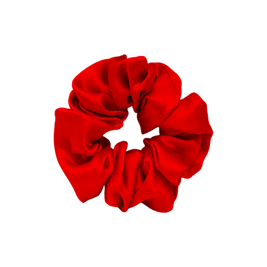 Silk Scrunchie M # 08