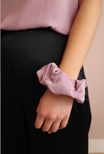 Box of 12 Handmade Silk Scrunchies